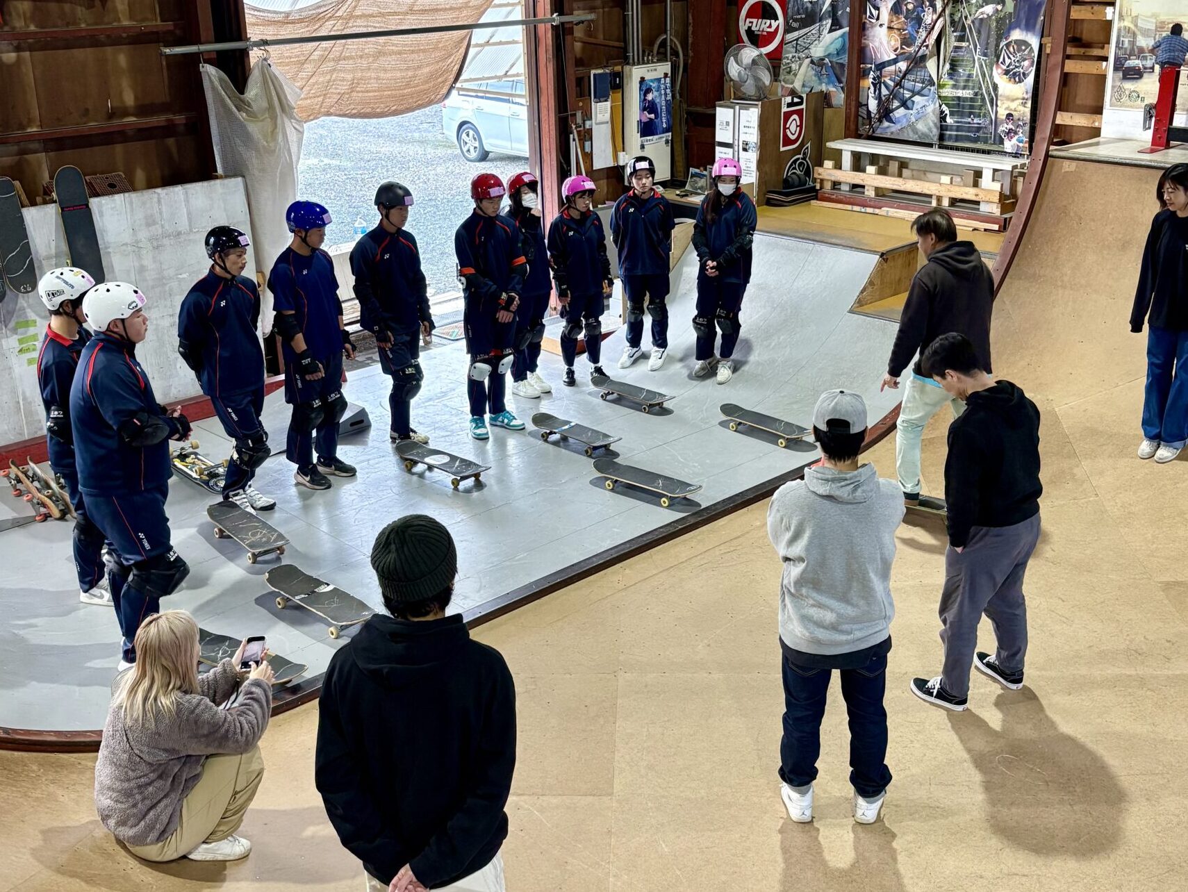 第3回 伊香高校 スケボー座学・体験実習